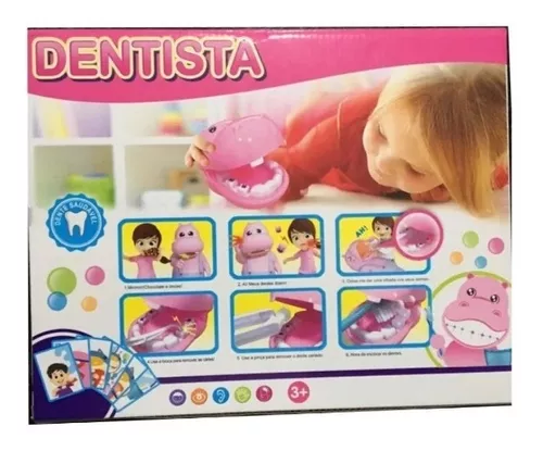 Jogos para Crianças - Médico Infantil Dentista - O Hipopótamo vai ao  dentista