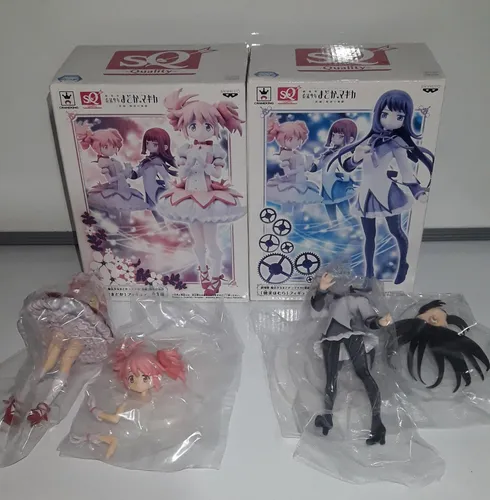 Figuras Anime Madoka Kaname Y Homura Akemi - Sq - Banpresto