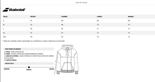 Campera Babolat Drive Abrigo Liviana Hombre Palermo Tenis