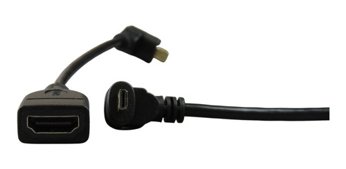 Kit 4 Cables Tipo D Micro Hdmi 1.4 Macho A Mini Hdmi Tipo C