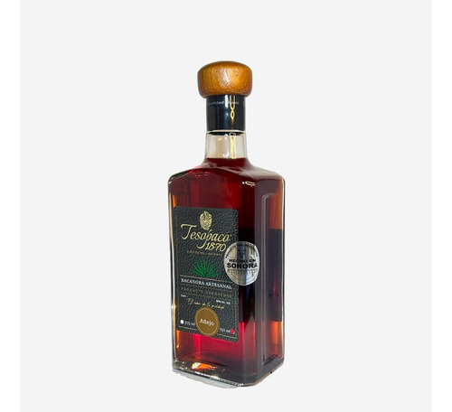 Bacanora Añejo Sonorense Tapón De Madera Tesopaco 1870