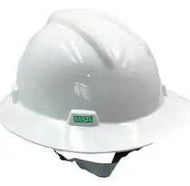 Comprar Capacete Aba Total Msa Branco Eletricista E Jugular Classe B