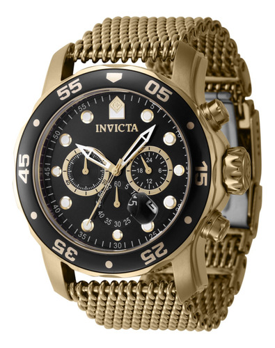 Reloj Para Hombres Invicta Pro Diver 47238 Oro