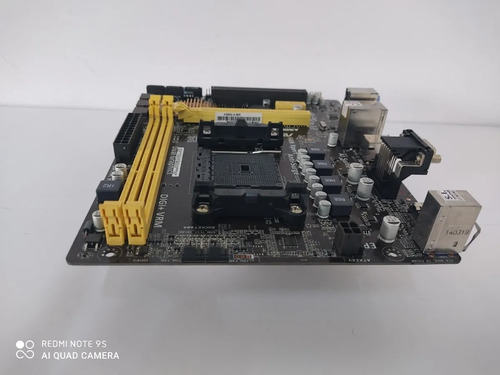 Placa Mãe Amd Asus Modelo A58m-a/br - Usada - Sem Espelho