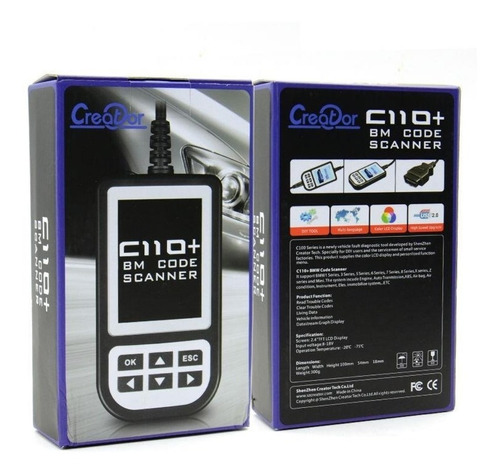 Scanner Automotriz Creator C110 Para Bmw 