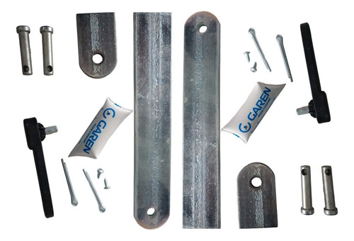 Kit Automatizacion Duo Combat 1/4hp Seg Porton Abatible29ctr