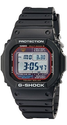 Reloj Deportivo G-shock Gwm5610-1 Solar Black Resin Sport Pa