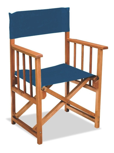 Sillon Director Plegable De Madera De Eucaliptus Con Cetol