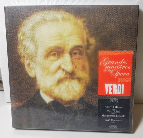 Verdi Grandes Maestros Opera 5 Cd Box Más Libro Nuevo Cerrad