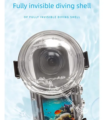 Carcasa De Buceo Magnética Invisible Para Insta360 X5