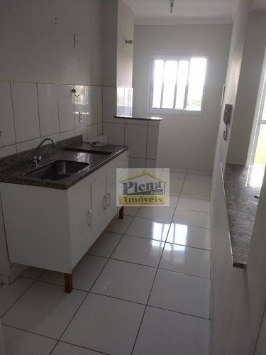 Imagem 7 de 9 de Apartamento Com 2 Dormitórios À Venda, 58 M² Por R$ 225.000 - Parque Gabriel - Hortolândia/sp - Ap0995