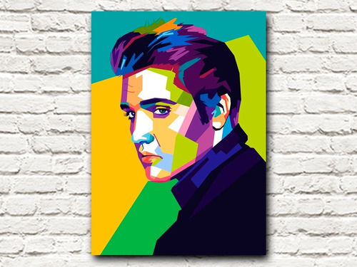 Cuadro Decorativo Canvas 55x80 Elvis Presley