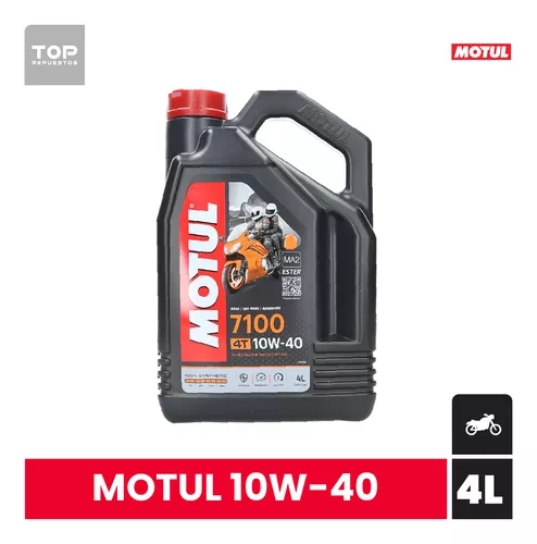 MOTUL 7100 Aceite sintético 4T – 10W40 – 4 litro/