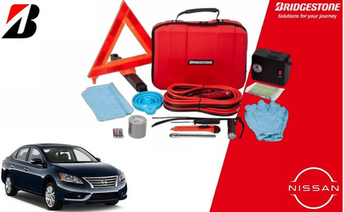 Kit De Emergencia Seguridad Auto Bridgestone Sentra 2016