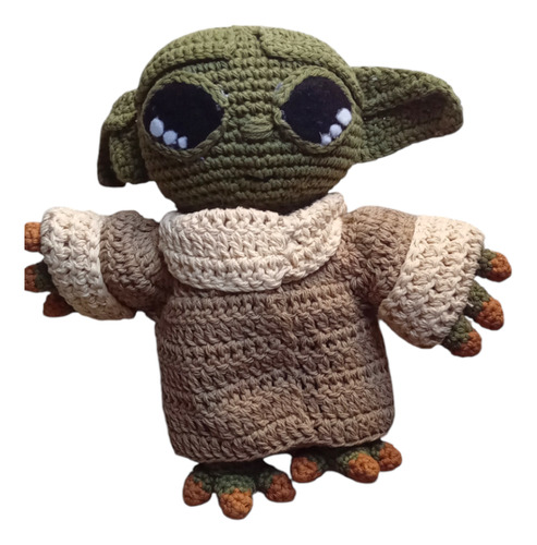 Yoda Muñeco Amigurumi