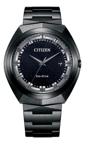 Citizen Eco-drive 365 Black Ip Dial Bn1015-52e Color de la correa Negro Mate Color del bisel Negro Mate Color del fondo Negro