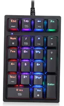 Comprar Teclado Mecánico Numérico Motospeed K24 De 21 Teclas Con Cab