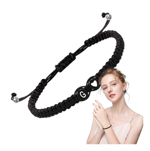 Pulsera Con Dije Inicial,pulsera Con Inicial Para Mujer |
