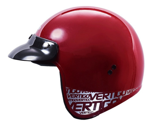 Imagen 4 de 6 de Vértigo Pack X 10 Casco Moto Abierto V10.