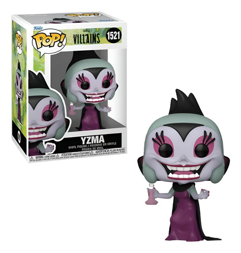 Figuro De Acción Pop Disney: Villanos - Yzma Funko