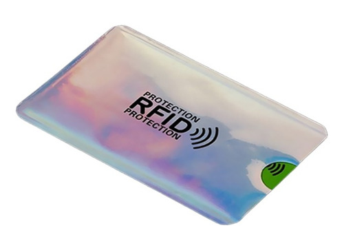 Mica Protector Tarjeta Rfid Aluminio X 10