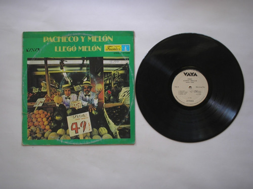 Lp Vinilo Pacheco Y Melon Llego Melon Edicion Colombia 1978