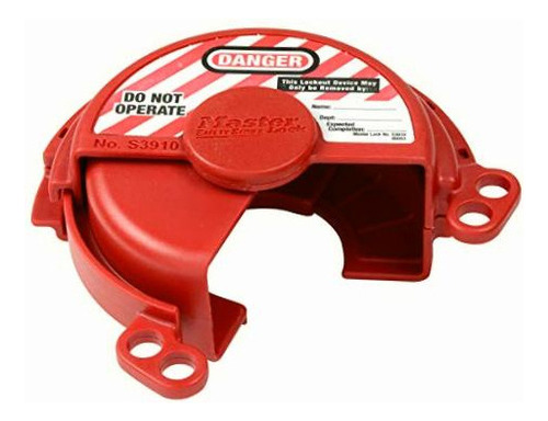 Master Lock S3910 Lockout Tagout Bloqueo De Válvula De Gas