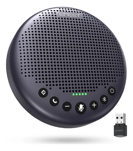 comprar Altavoz De Conferencia Emeet Luna Plus Con 8 Micrófonos, Cap