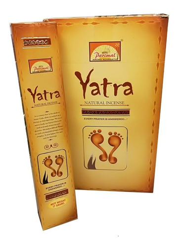 Sahumerios De India Yatra (caja Por 12 Unidades) Mundo Hindu