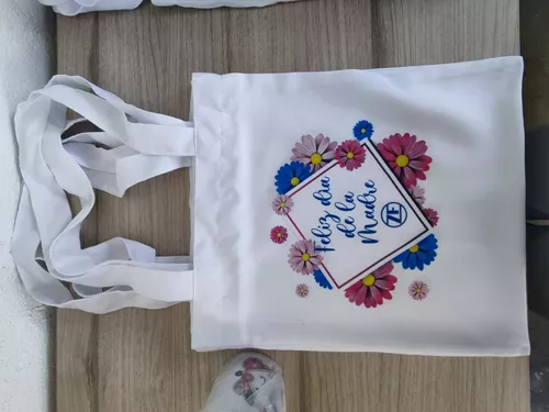 25 Bolsa De Tela Tote Bag Personalizada Mayoreo