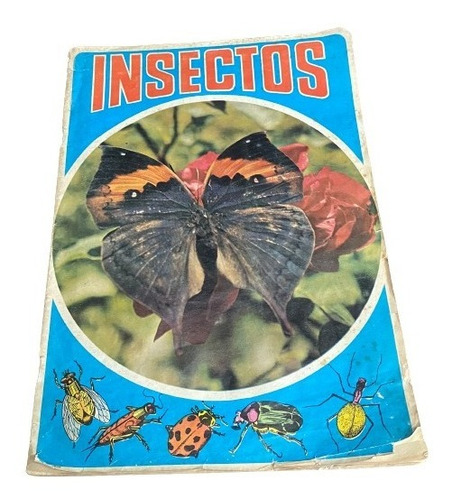 Album De Cromos Insectos De La Editorial Fher - Año 1970
