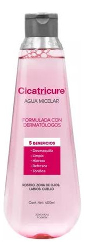 Agua Miscelar Cicatricure 5 Beneficios 400 Ml