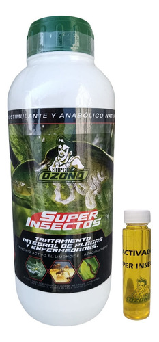 Insecticida Orgánico Super Ozono Insectos Control Repelencia