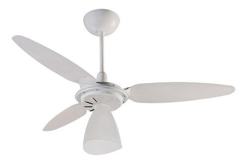Ventilador de teto Ventisol Wind Light branco com 3 pás de plástico, 96cm de diâmetro 220V