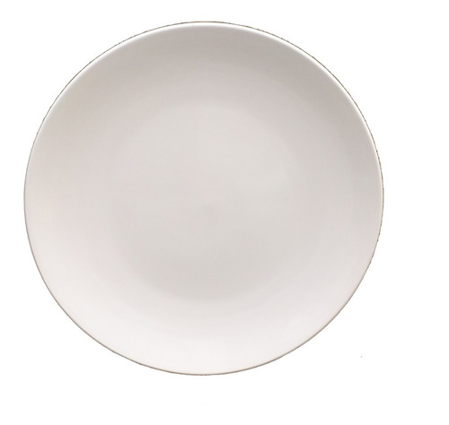 Plato De Porcelana Blanco Postre Premium 18 Cm - Sheshu Home