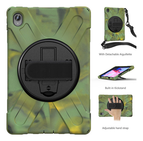 Funda De Tableta For Lenovo Tab P11/p11 Plus 2021 Camuflaje