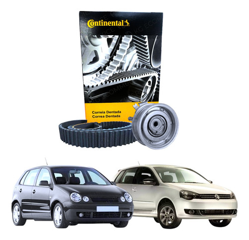 Kit Correia Dentada + Tensor Polo 2.0 8v