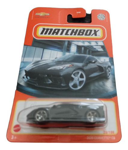 Matchbox 2020 Corvette C8 Negro #20/100 De 2022