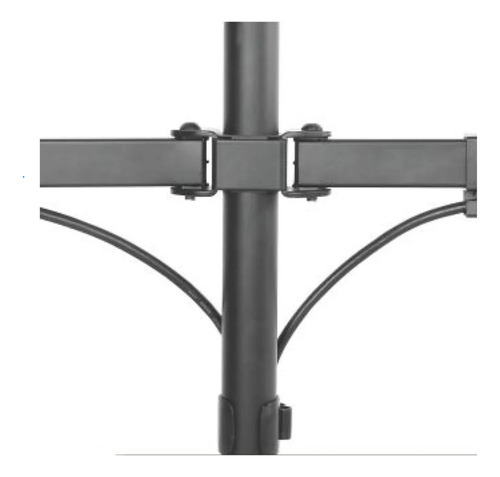 Suporte Articulado Mesa Para 2 Monitores Elg 15 A 32 T1224n Preto