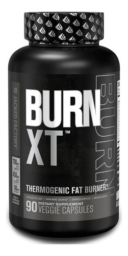 Quemador De Grasa Termogénico Jacked Factory Burn Xt: Suple