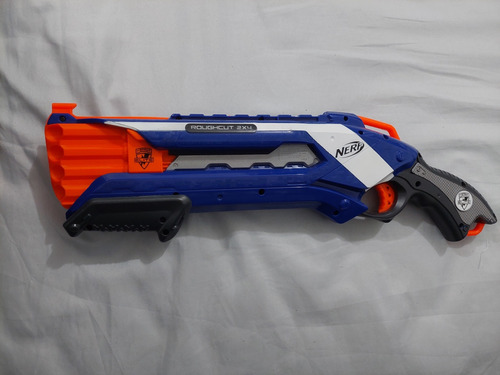 Nerf Rough Cut Doble Disparo 2x4 Seminueva