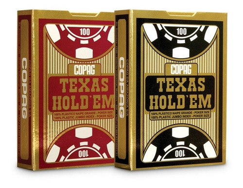 Naipes Plasticos Texas Hold´em - Mosca