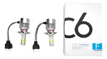 Comprar Lámparas X2 Luces Cree Led Auto C6 H4 6000k Env