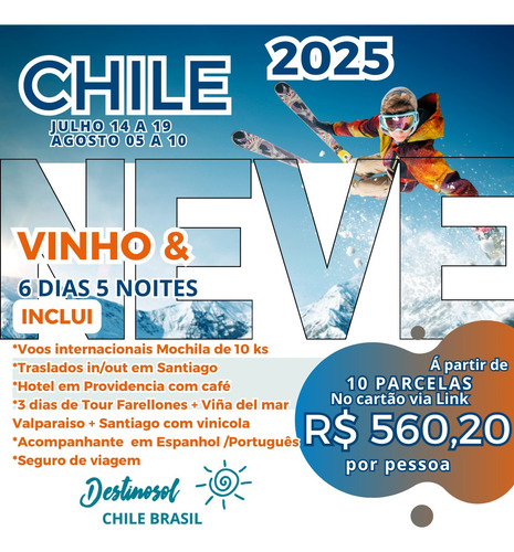 Viagema A Neve 2025