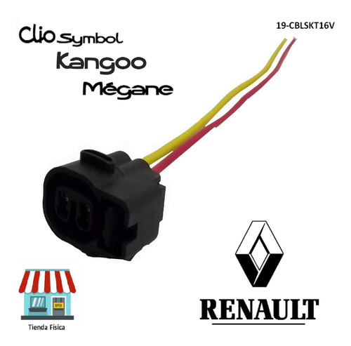 Conector Bobina Clio 2 Kangoo Megane Classic  Symbol