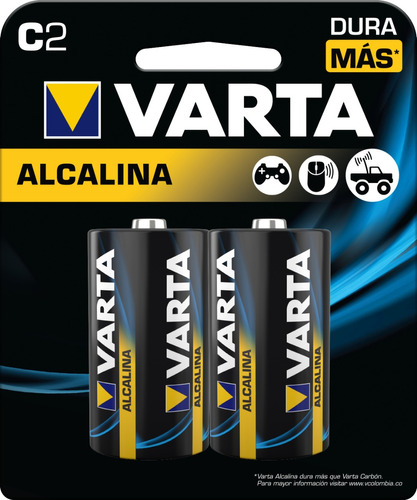 Pila Batería Alcalina C2 Varta
