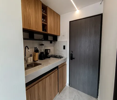 A La Venta Apartaestudio En San Fernado En Cuarto Piso Con Ascensor, Para Inversion De Rentas Cortas O De Larga Estancia, Totalmente Remodelado