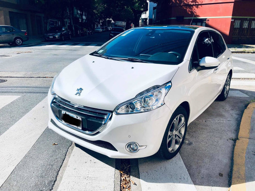 Peugeot 208 1.6 Feline 2013 1.6 16v Blanco Nacar