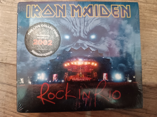 Iron Maiden Rock In Rio Doble Cd