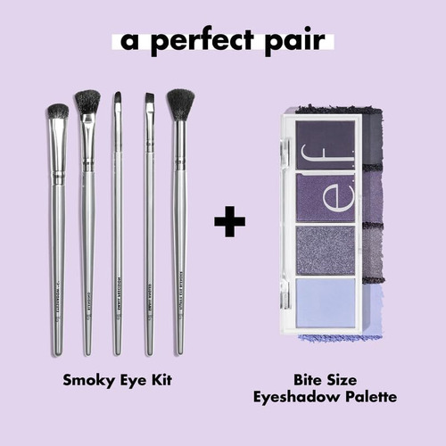 Duende Kit De Brochas Para Ojos Ahumados, 5 Brochas De De Y